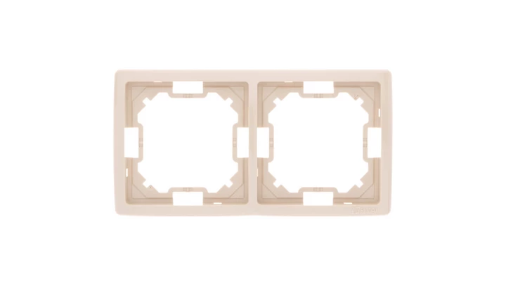 Simon Basic Standard Ramka podwójna uniwersalna beżowa BMR2/12