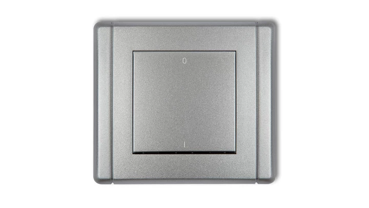 FLEXI Łącznik dwubiegunowy srebrny metalik 7FWP-9