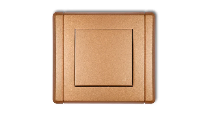 FLEXI Łącznik schodowy złoty metalik 8FWP-3