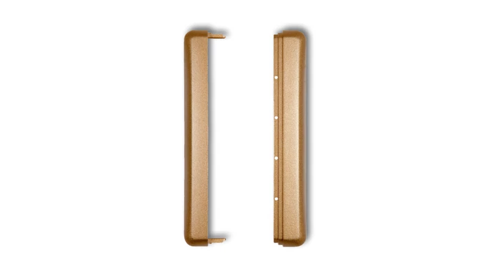 Boki do ramki zewnętrznej (komplet 2 sztuk) złoty metalik 8FRB