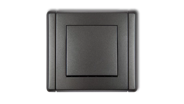 FLEXI Przycisk jednobiegunowy grafitowy 11FWP-4.1