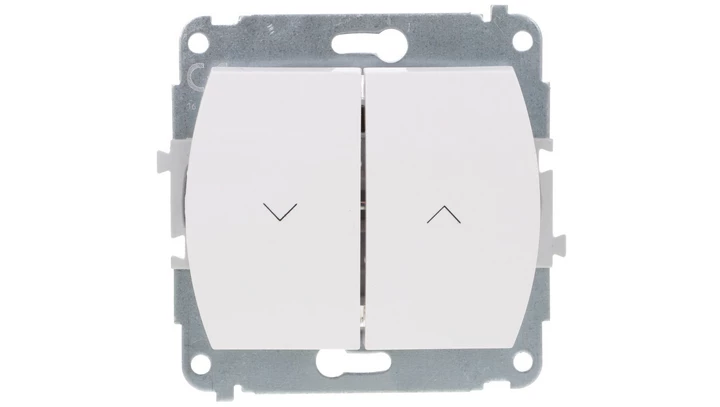 TREND Łącznik żaluzjowy biały WP-8