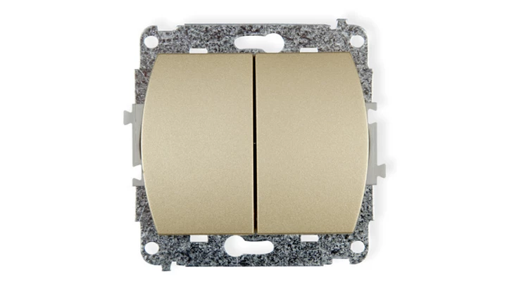 TREND Łącznik świecznikowy złoty 6WP-2