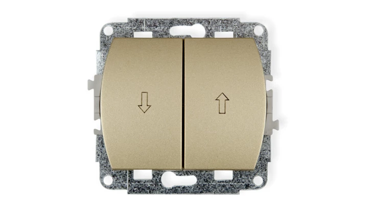 TREND Łącznik żaluzjowy złoty 6WP-8