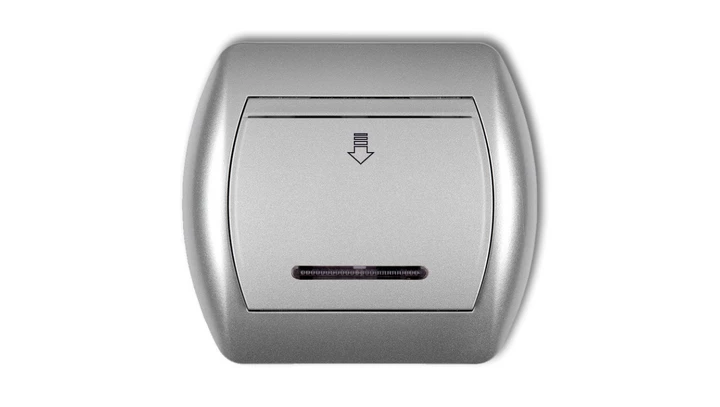 TREND Łącznik hotelowy srebrny metalik 7SH-1