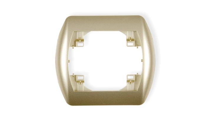 TREND Ramka pozioma pojedyncza złoty 6RH-1