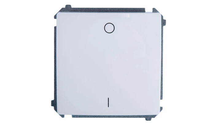 Simon Basic Łącznik dwubiegunowy, szybkozłącza, biały BMW2.01/11