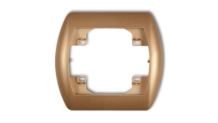 TREND Ramka pozioma pojedyncza złoty metalik 8RH-1