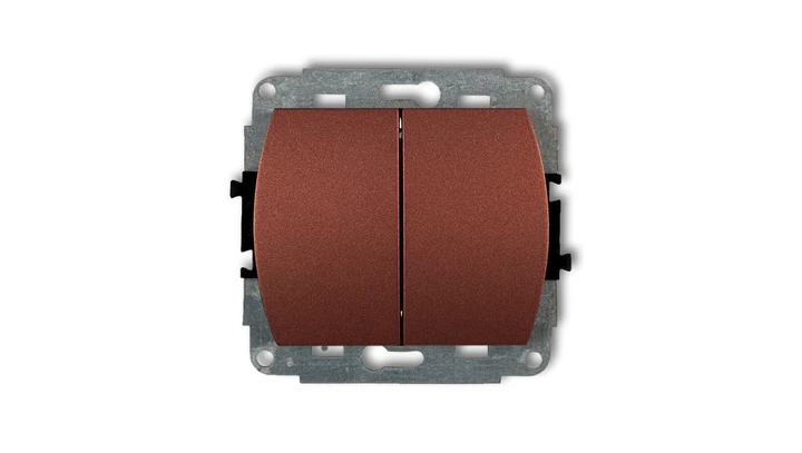 TREND Łącznik świecznikowy brĄzowy metalik 9WP-2