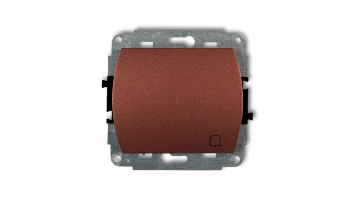 TREND Przycisk /dzwonek/ brązowy metalik 9WP-4