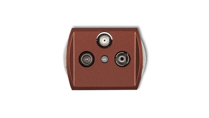 TREND Gniazdo antenowe RTV-SAT końcowe (2 wejścia antenowe) brązowy metalik 9GST