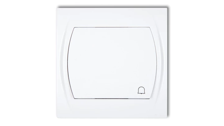 LOGO Przycisk /dzwonek/ biały LWP-4