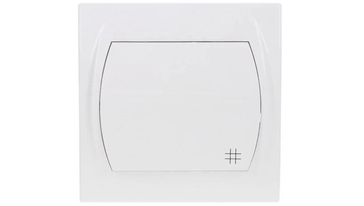 LOGO Łącznik krzyżowy biały LWP-6