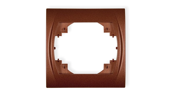 LOGO Ramka pozioma pojedyncza brĄzowy metalik 9LRH-1