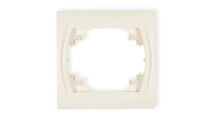 LOGO Ramka pozioma pojedyncza beżowy 1LRH-1