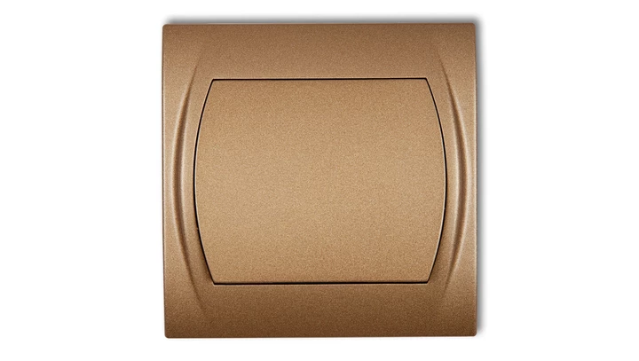 LOGO Łącznik jednobiegunowy złoty metalik 8LWP-1