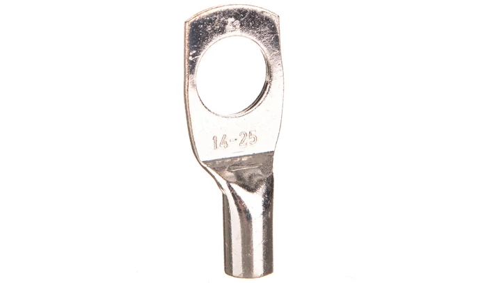 Końcówka oczkowa miedziana cynowana KOR 25/14 E11KM-01020103800 /100szt./