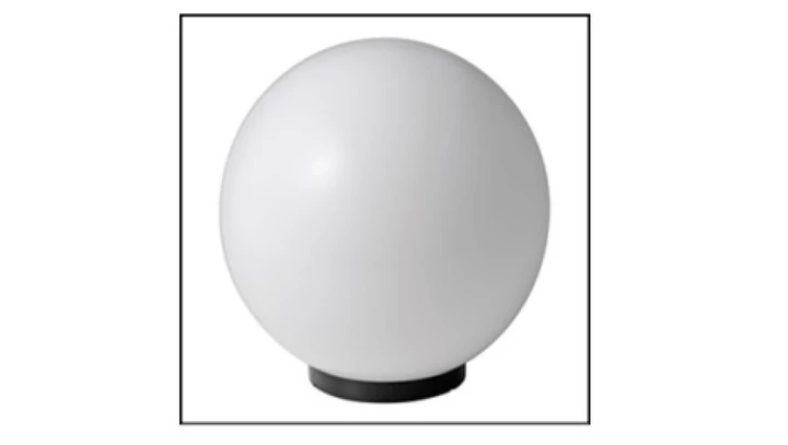 Oprawa ogrodowa parkowa E27 GLOBE kula fi 400mm biała 1080.501B