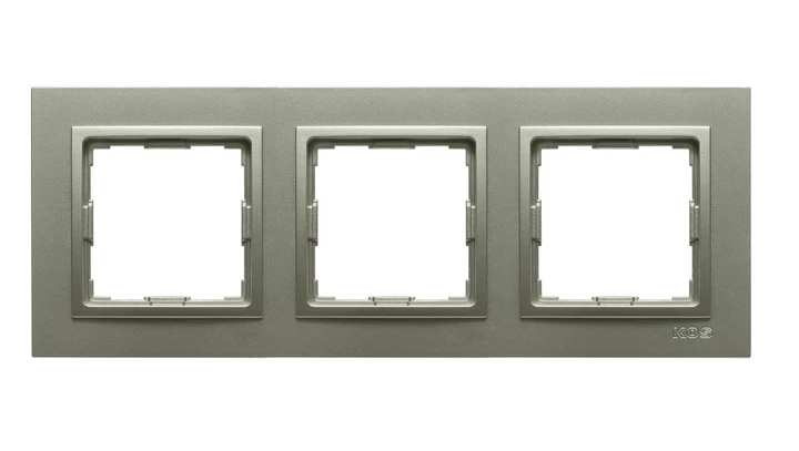 VENA2 Ramka potrójna satyna 525083