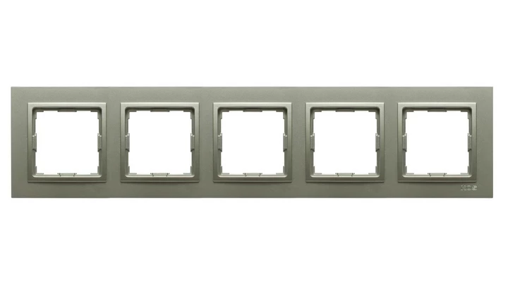 VENA2 Ramka pięciokrotna satyna 525085