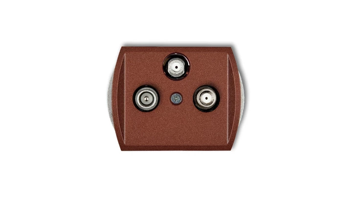 TREND Gniazdo antenowe 2 wyjścia SAT + TV brĄzowy metalik 9GSN