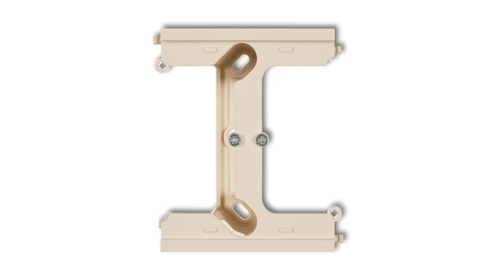 DECO Moduł rozszerzający puszkę natynkową pojedynczą, składaną do ramek wielokrotnych DECO beżowy 1DPU-2