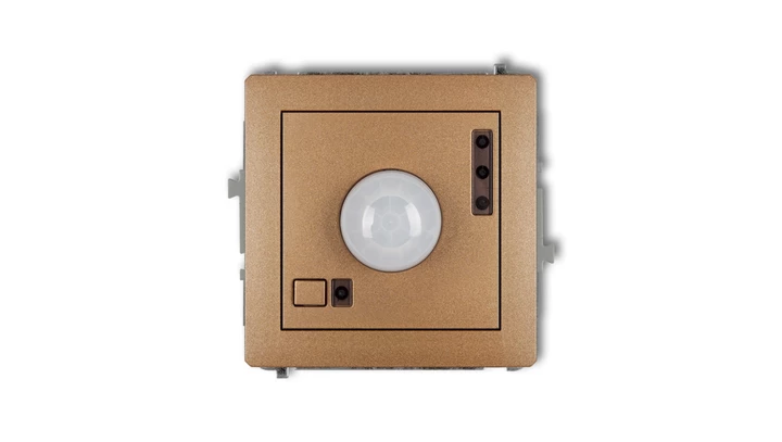 DECO Czujnik ruchu elektroniczny złoty metalik 8DCR-1