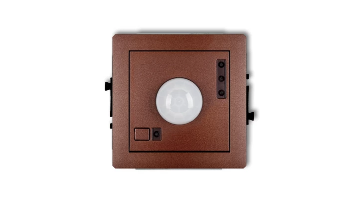 DECO Czujnik ruchu elektroniczny brązowy metalik 9DCR-1