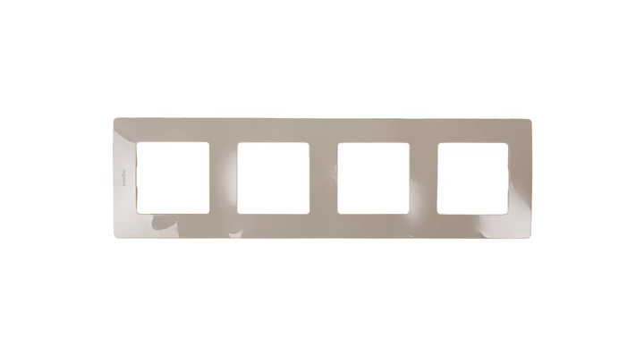 NILOE Ramka poczwórna popielata 665034