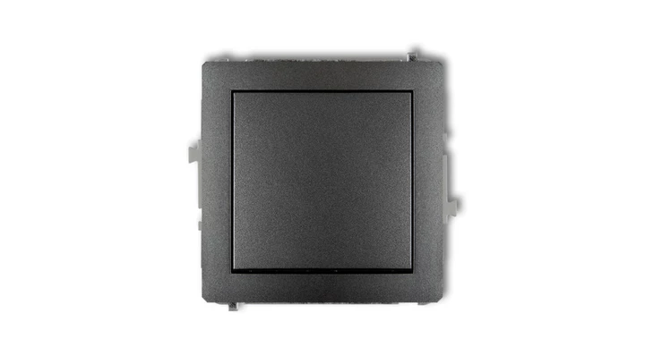 DECO Łącznik jednobiegunowy grafitowy 11DWP-1