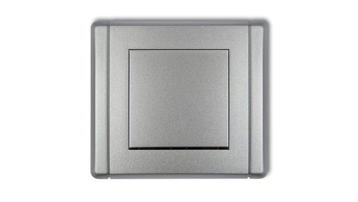 FLEXI Łącznik jednobiegunowy srebrny metalik 7FWP-1