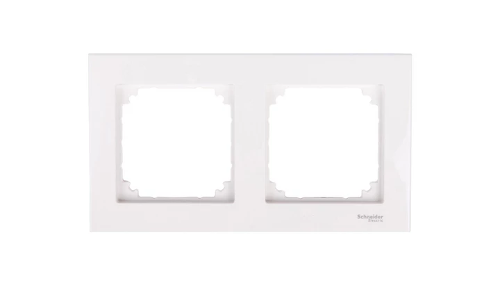 Merten M-Plan Ramka podwójna biel polarna MTN515219