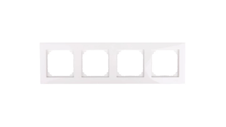Merten M-Plan Ramka poczwórna biel polarna MTN515419