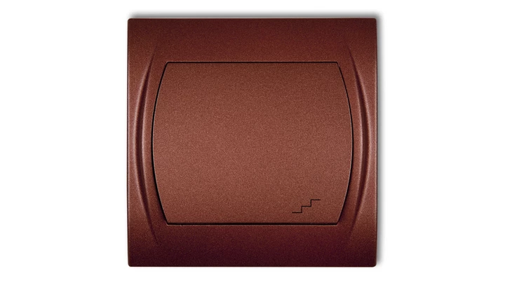 LOGO Łącznik schodowy podświetlany brązowy metalik 9LWP-3L
