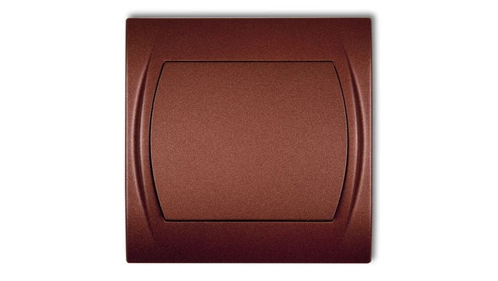LOGO Przycisk jednobiegunowy brązowy metalik 9LWP-4.1