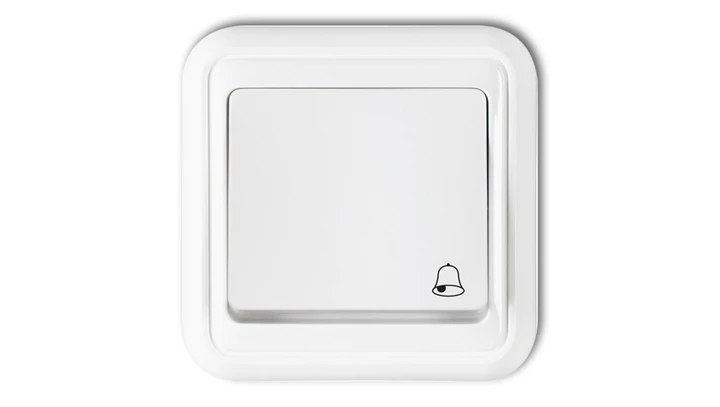 LIZA Przycisk /dzwonek/ biały WPH-4