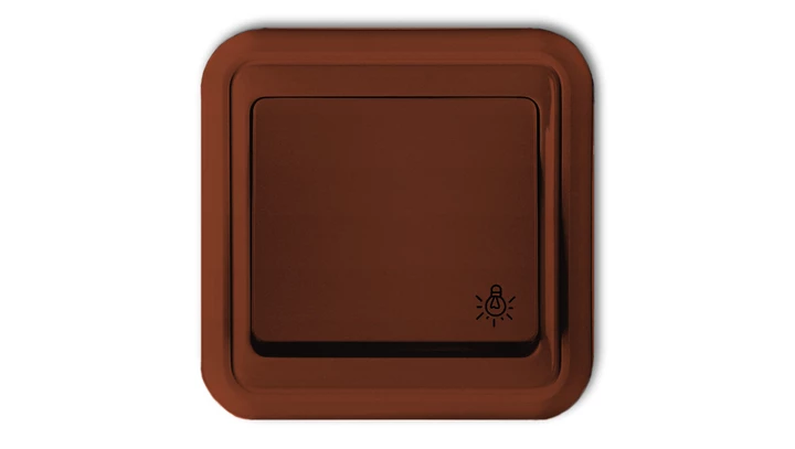 LIZA Przycisk /światło/ beżowy 1WPT-5