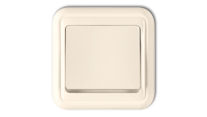 LIZA Łącznik jednobiegunowy beżowy 1WPH-1