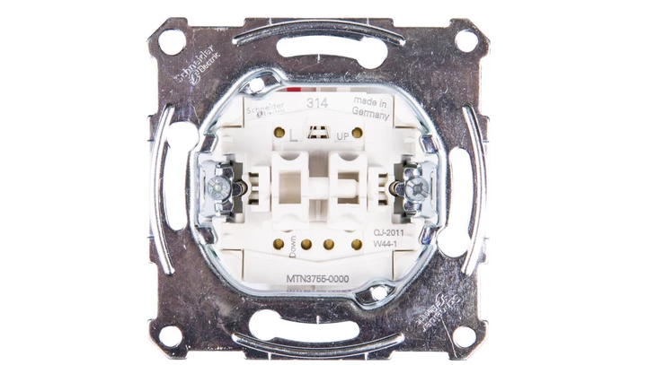 Merten Przycisk żaluzjowy jednobiegunowy 10A 250V IP20 MTN3755-0000
