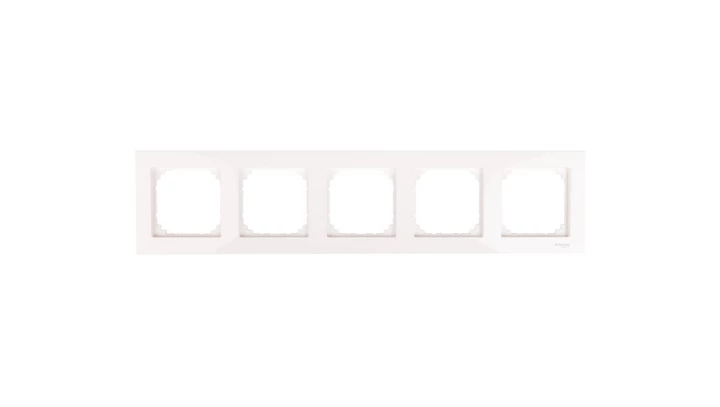 Merten M-Plan Ramka pięciokrotna biel polarna MTN515519