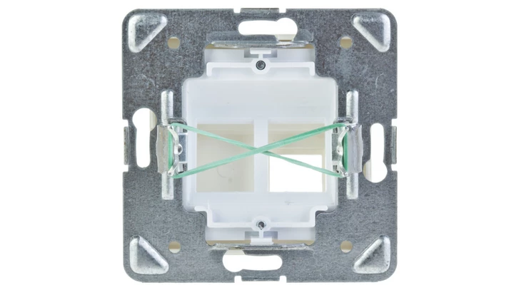 IMPRESJA Obudowa gniazda komputerowego pojedynczego skośna ecru GPK-1YS/p/27