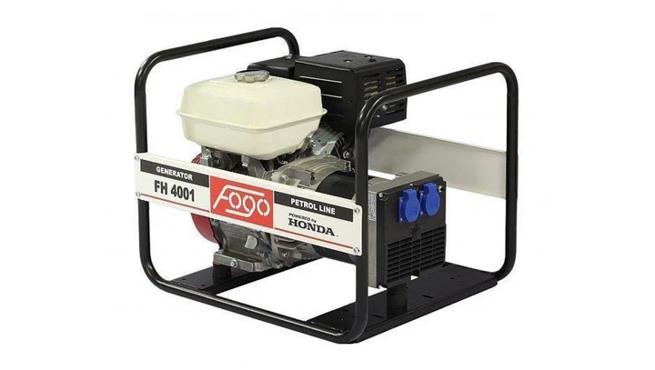 Agregat prądotwórczy 1-fazowy synchron 3,8kW 16,5A IP23 Honda GX270 FH 4001