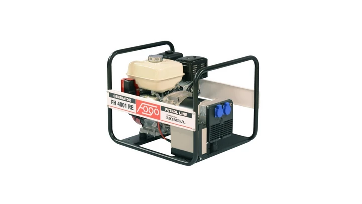 Agregat prądotwórczy 1-fazowy synchron 3,8kW 16,5A IP23 Honda GX270 auto reg nap (AVR) rozr + aku FH 4001 RE