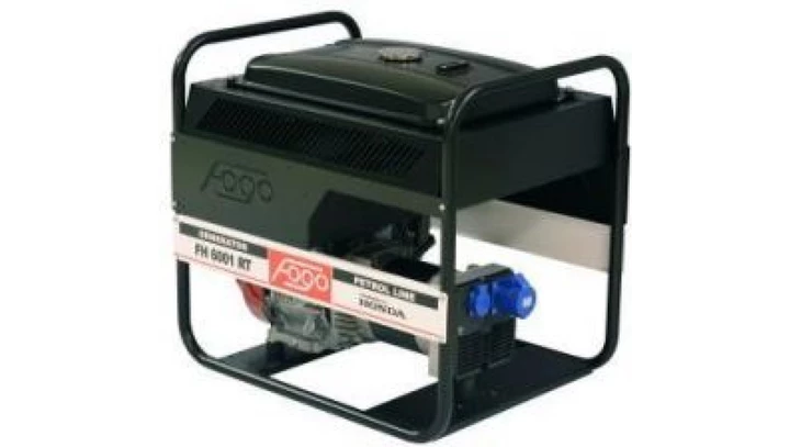 Agregat prądotwórczy 1-fazowy synchron 5,6kW 24,3A IP23 Honda GX390 auto reg nap (AVR) FH 6001 R