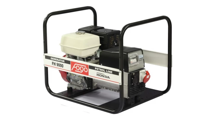 Agregat prądotwórczy 3-fazowy synchron 7,8kVA 6,2kW 12,6A IP23 Honda GX390 FH 9000