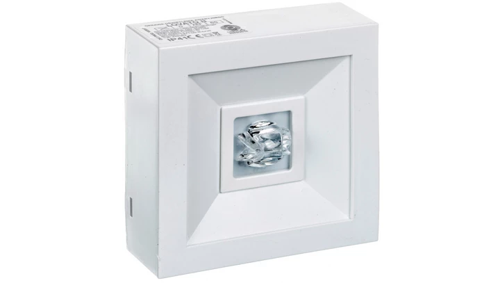 Oprawa awaryjna LOVATO N ECO LED 3W 315lm (opt. koryt.) 1h jednozadaniowa biała LVNC/3W/E/1/SE/AT/WH