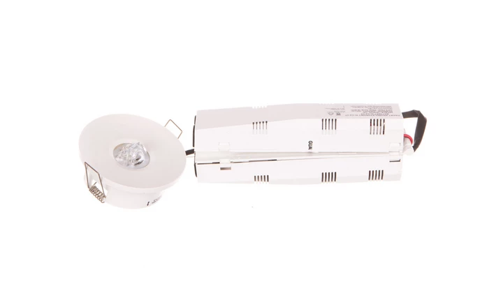 Oprawa awaryjna AXP IP65/20 ECO LED 1W 135lm (opt. koryt.) 3h jednozadaniowa AT biała AXPC/1W/E/3/SE/AT/WH