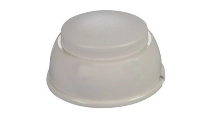 Wyłącznik nożny przelotowy, dwupozycyjny, dwutorowy, 2,5A/250V WN-2/2,5A/BEŻ