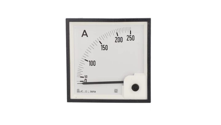 Amperomierz AC 96X96 250/5A RQ96E AN3251C250