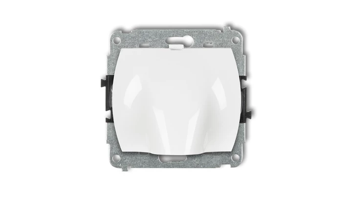 TREND Mechanizm wypustu kablowego biały WPK